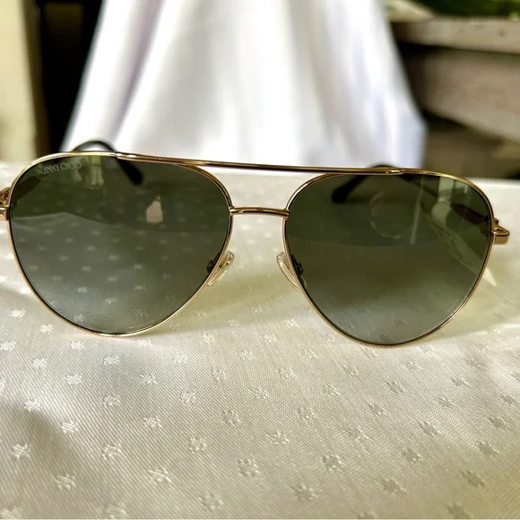 Jimmy Choo Aviator Sunglasses Olly/S NWT - Picture 5 of 10